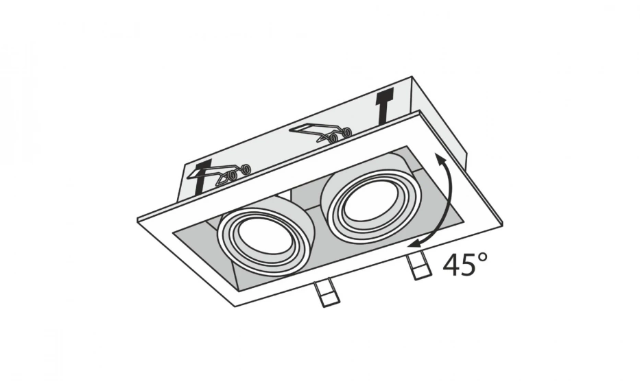 Встраиваемый Светильник Technical Dl008-2-02-B - фото 6