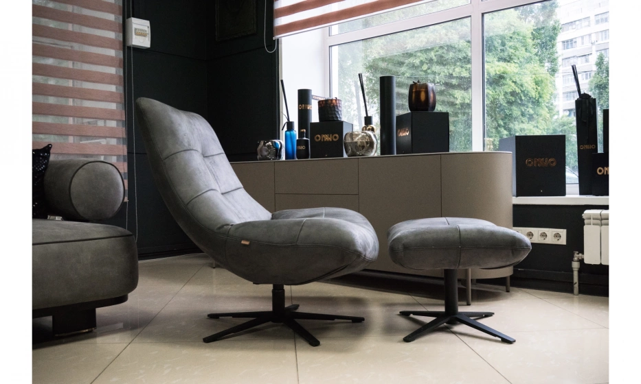 Кресло с пуфом Saloni Zen - фото 2