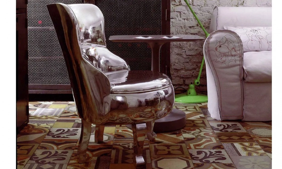 Кресло Baxter Sellerina Aluminium - фото 1