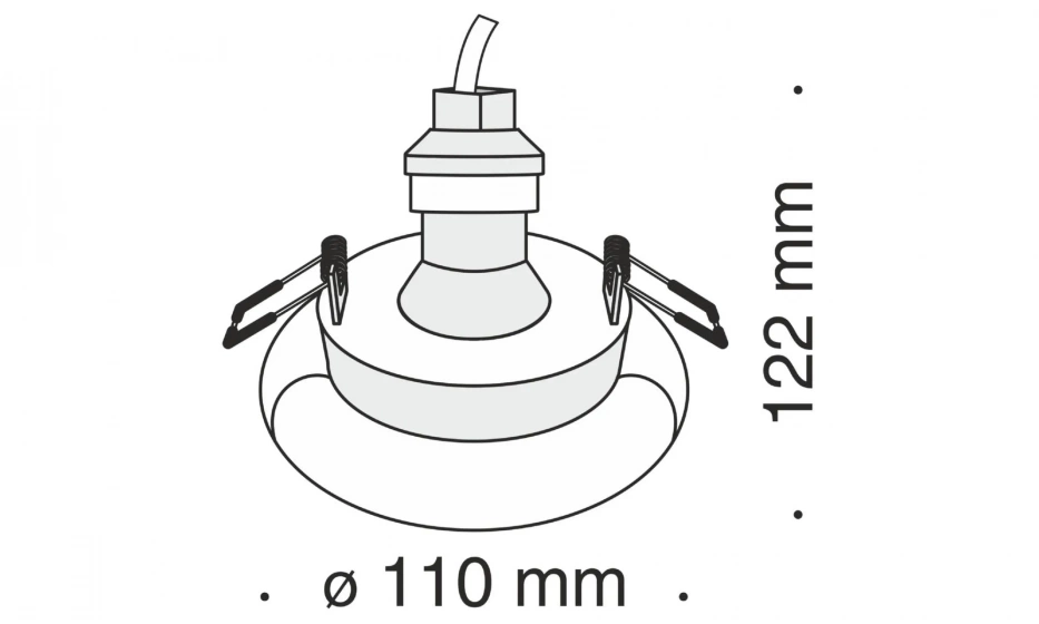 Встраиваемый Светильник Technical Dl006-1-01-W - фото 3