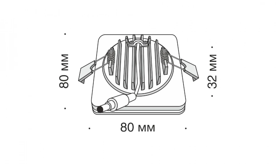 Встраиваемый Светильник Technical Dl2001-L7B - фото 4
