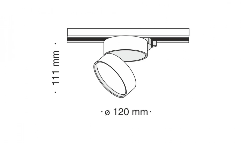 Трековый Светильник Technical Tr007-1-18W3K-B4K - фото 5