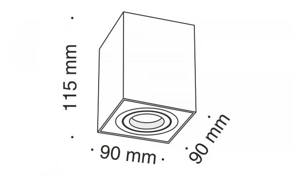 Потолочный Светильник Technical C017Cl-01S