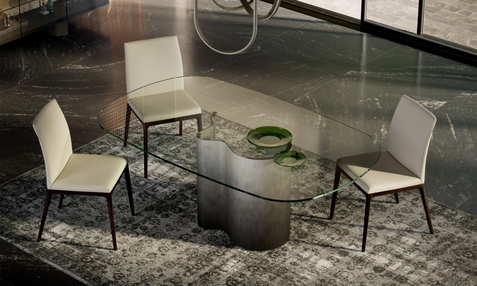 Стол обеденный Papelito Glass Cattelan Italia - фото 1