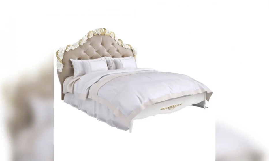 Кровать Kreind Romantic Gold 160*200 R416-K02-Ag-B01 - фото 1