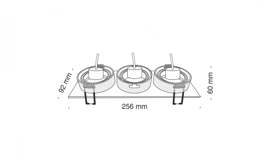 Встраиваемый Светильник Technical Dl024-2-03W - фото 3