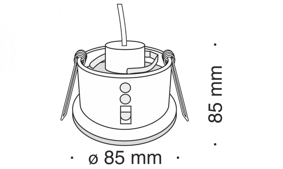 Встраиваемый Светильник Technical Dl032-2-01B - фото 5