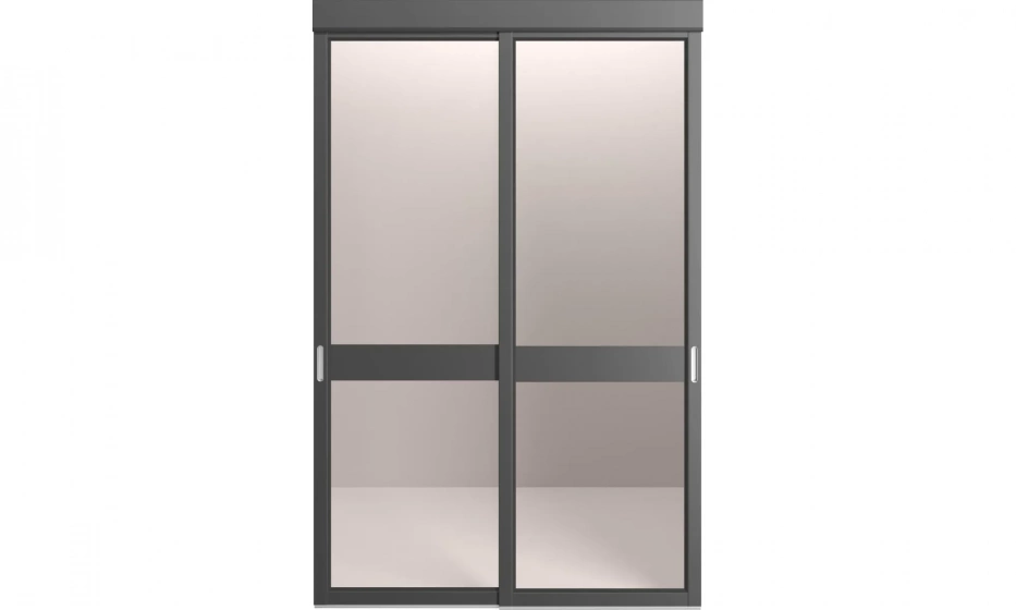 Перегородка Софья. Коллекция Original. Модель со стеклом и филенкой (331) - фото 1