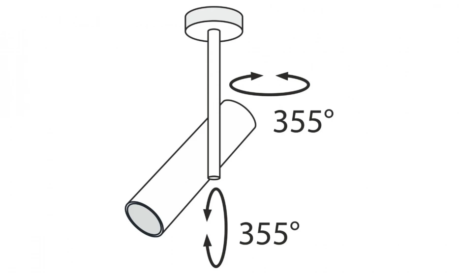 Потолочный Светильник Technical C020Cl-01W - фото 4