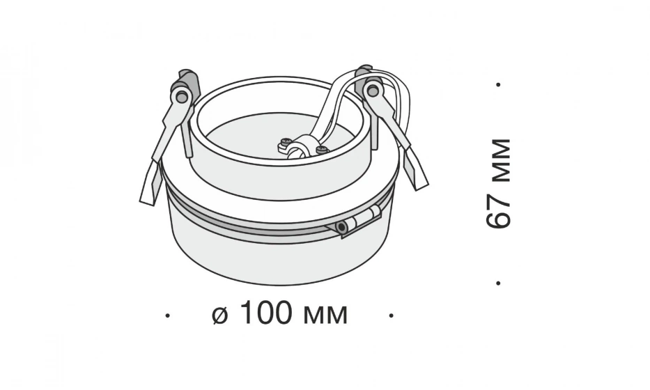 Встраиваемый Светильник Technical Dl2003-L12W - фото 2