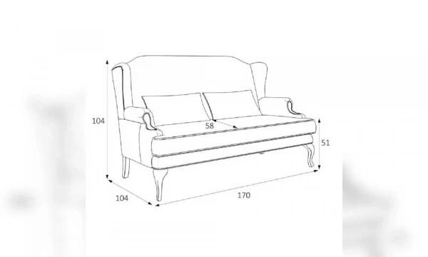 Софа Kreind Френсис M14-Wn-B13