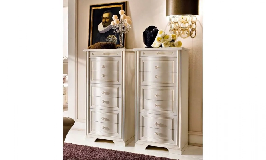 Комод Ferretti & Ferretti Settimino 6 Cassetti Curvi 1 Dritto - фото 1