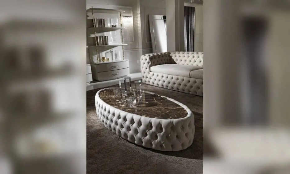 Стол Журнальный Dv Home Collection Chelsea Oval Tavolino - фото 1