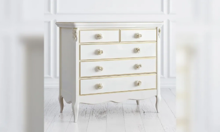 Комод Kreind Golden Rose Бельевой 5 Ящиков G109-K02-G - фото 1