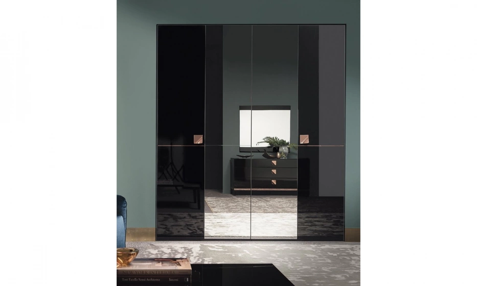 Шкаф 4-х дверный Alf Group Mont Noir - фото 1