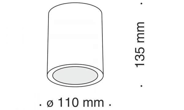 Потолочный Светильник Technical C001Cw-01W