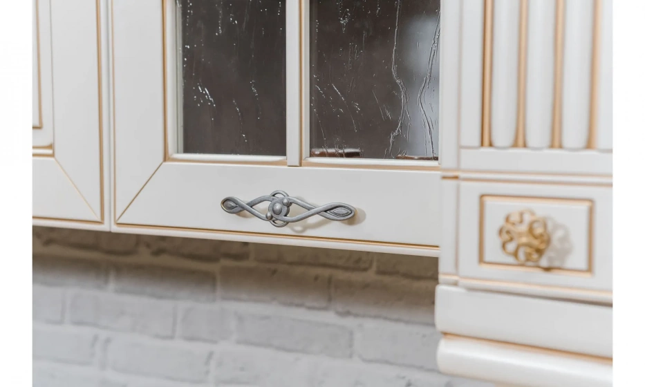 Stosa Cucine Dolcevita Кухня + Столешница+Мойка Бежевый\Золото - фото 8