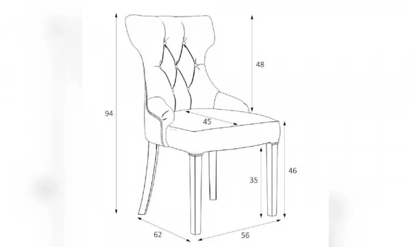 Стул C04X-K03-N-B18