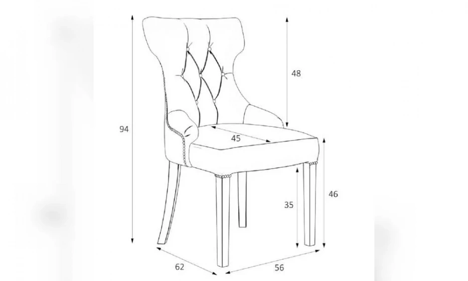 Стул C04X-K03-N-B18 - фото 3