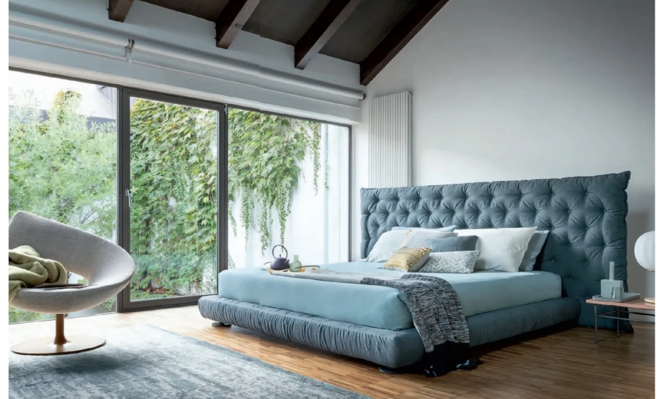 Спальня FULLMOON Кровать синий - фото 1