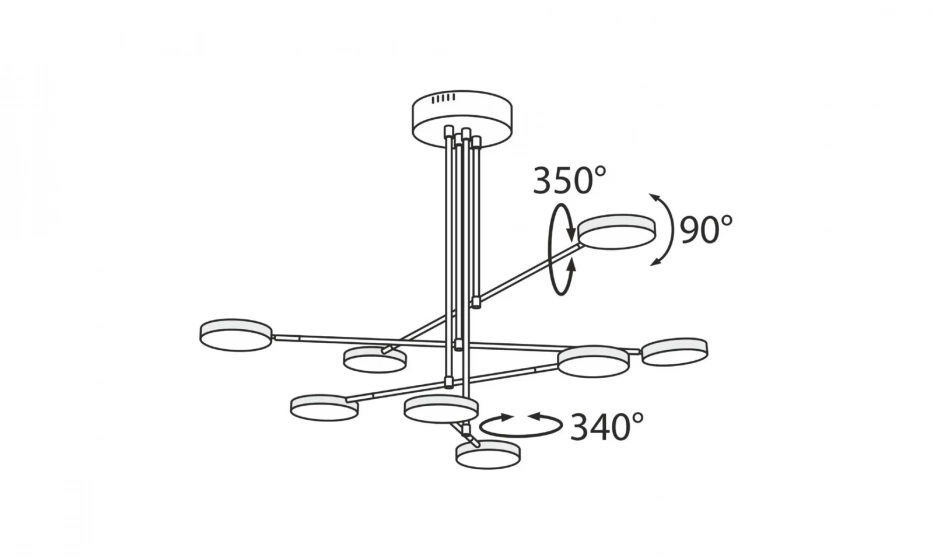 Подвесной Светильник Technical Mod070Pl-L48B3K - фото 4