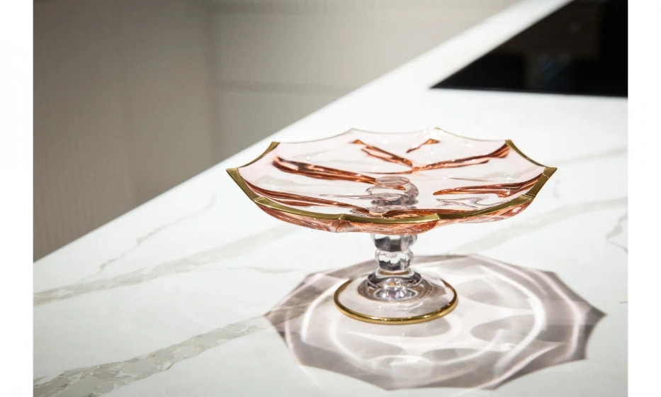 Конфетница VETRERIE DI EMPOLI  ROSA - фото 1