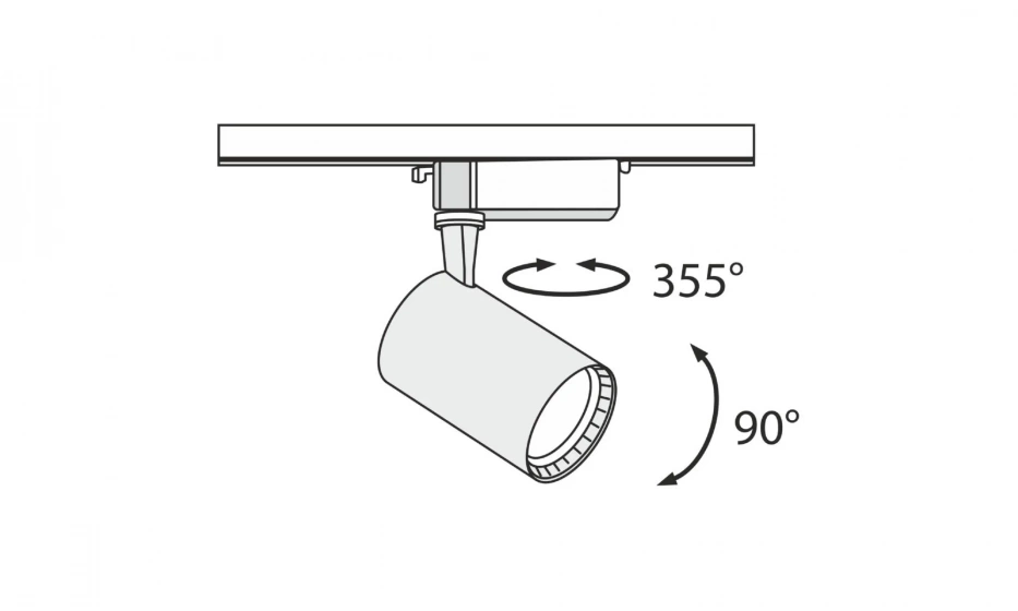 Трековый Светильник Technical Tr003-1-12W3K-B - фото 6