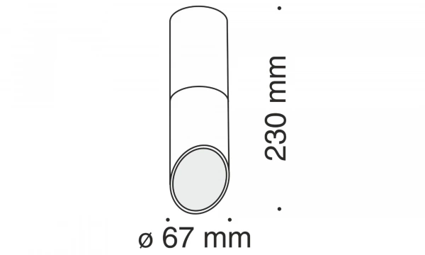 Потолочный Светильник Technical C025Cl-01W