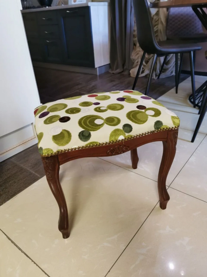 Пуф Morello Gianpaolo Дерево C1/Ткань Tat92406 - фото 1