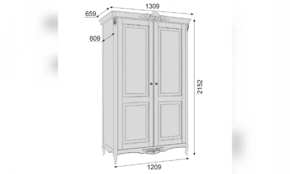 Шкаф Распашной Kreind Atelier Home - фото 3