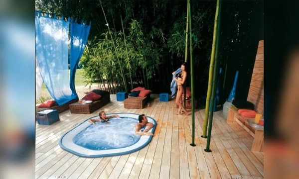 Мини-Бассейн Jacuzzi Sienna 257X219 9445-01565 № 65 Platinum