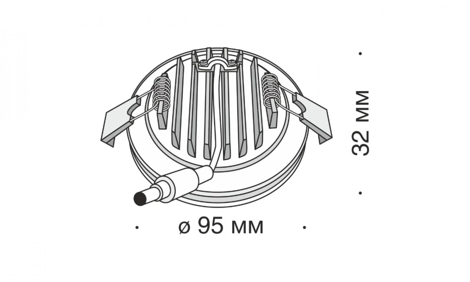 Встраиваемый Светильник Technical Dl303-L12B4K - фото 2