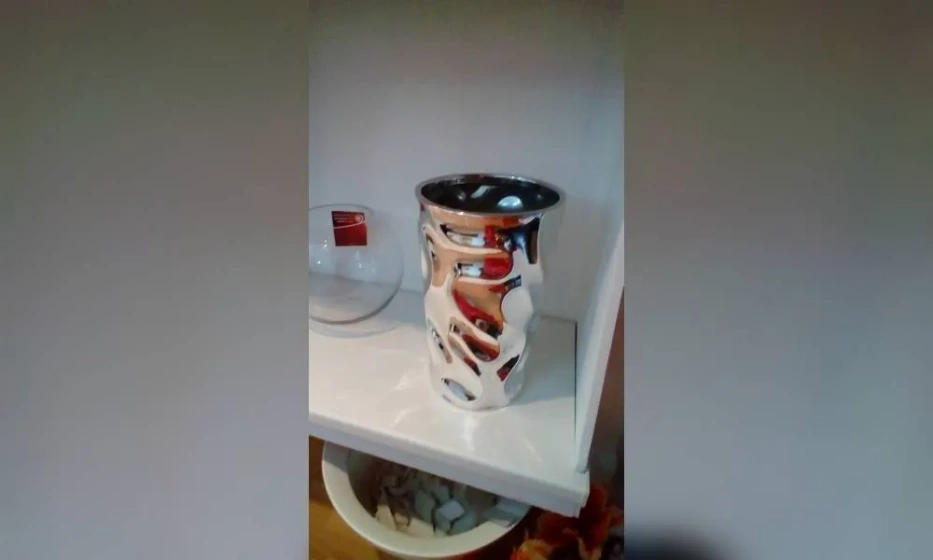 ваза h.43 хром - фото 1