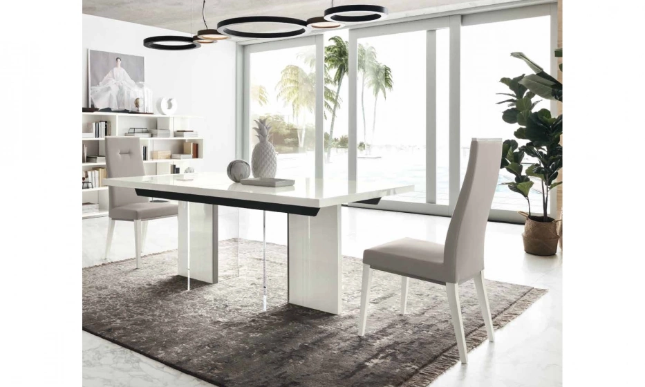 Столовая группа Alf Group Artemide (Стол + 6 стульев) - фото 1