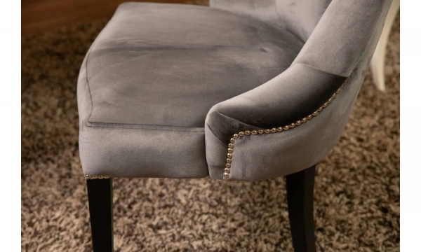 Kreind Стул Серый 56/62/94 Микровельвет