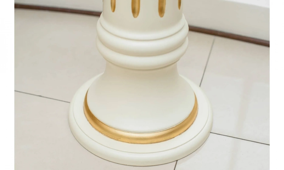 Колонна h.82 avorio + foglia oro DA7 - фото 3