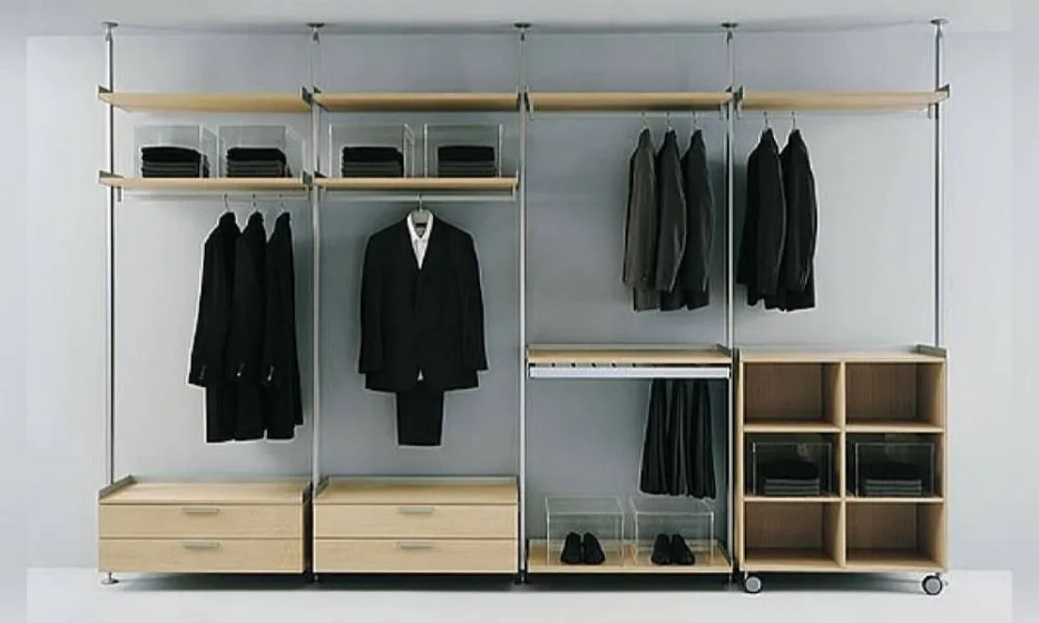 Стеллаж На Каркасе Из Алюминия Со Стеклянными Полками Zenit, Rimadesio - фото 1