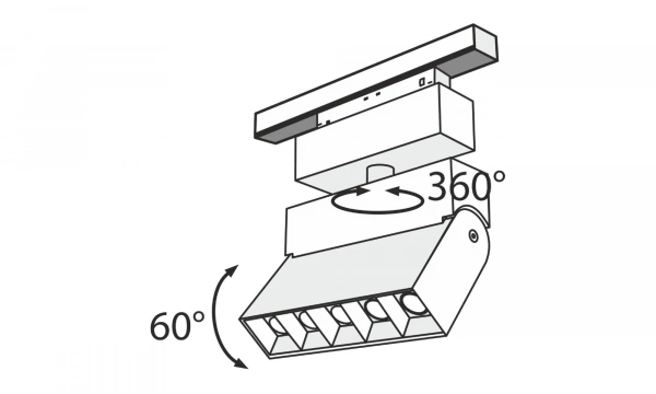 Трековый Светильник Technical Tr015-2-10W3K-B