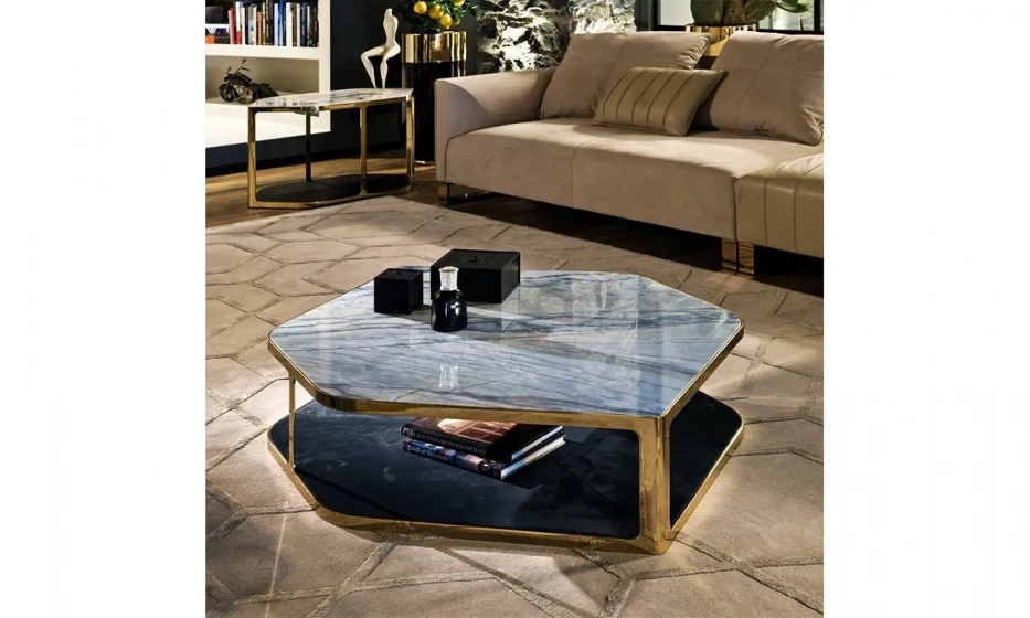 Стол Журнальный Tiles Longhi Serie Y 698 - фото 1