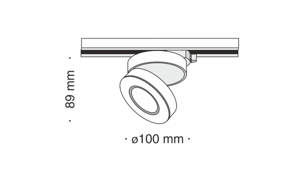 Трековый Светильник Technical Tr006-1-12W3K-B