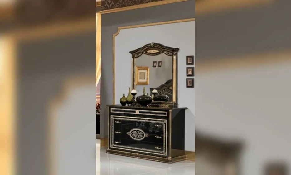 Зеркало Polywood Marika Gold - фото 1