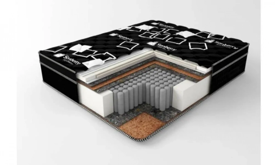 Матрас Сонберри Angelo Pillowtop 8См (Черный)-20 - фото 1