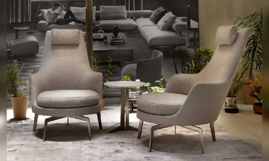 Кресло Вращающееся Flexform Guscioalto Soft - фото 1