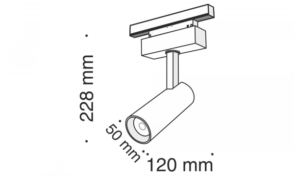 Трековый Светильник Technical Tr019-2-10W3K-B