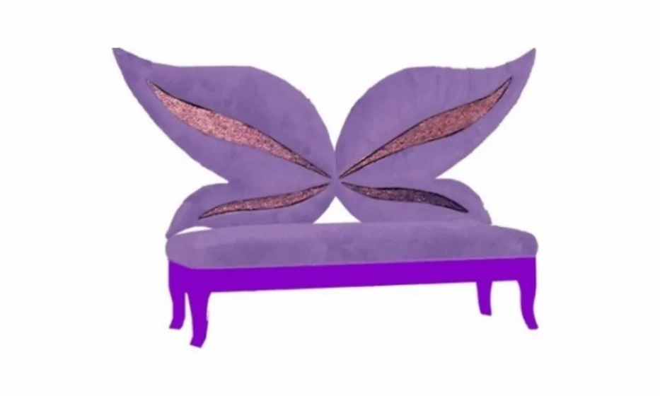 Диван Madame Butterfly Фабрики Sicis - фото 1