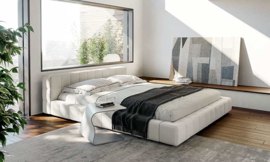 Кровать Bonaldo Squaring Basso - фото 1