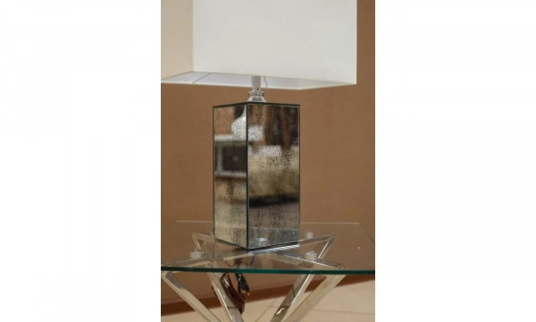Garda Decor Настольная Лампа С Зеркальными Вставками, Плафон
