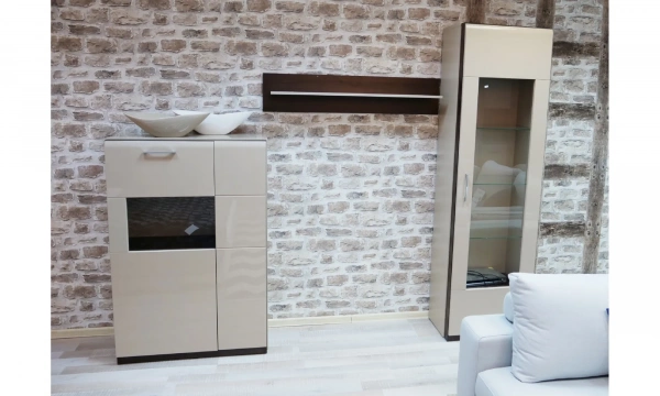 Helvetia Magnus Витрина 1 Дв. Правая, Капучино