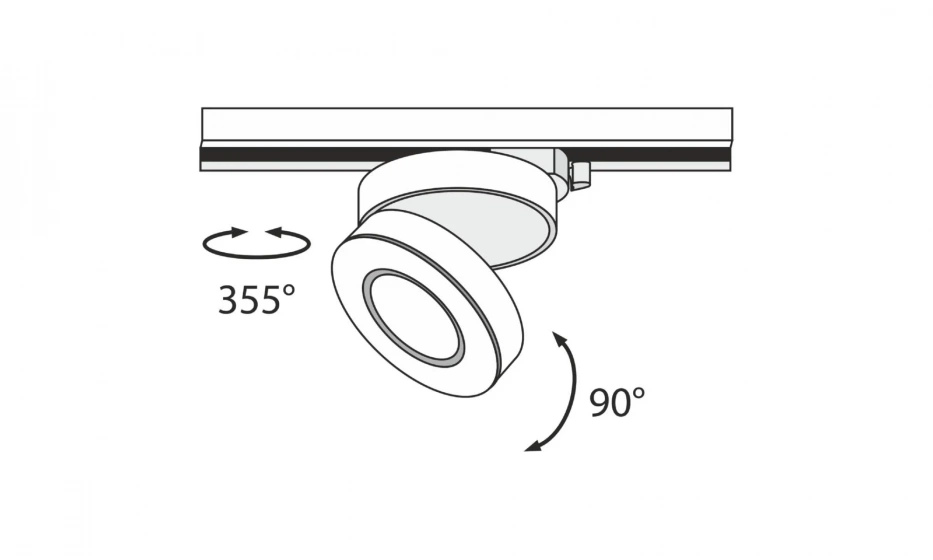 Трековый Светильник Technical Tr006-1-12W3K-B - фото 3