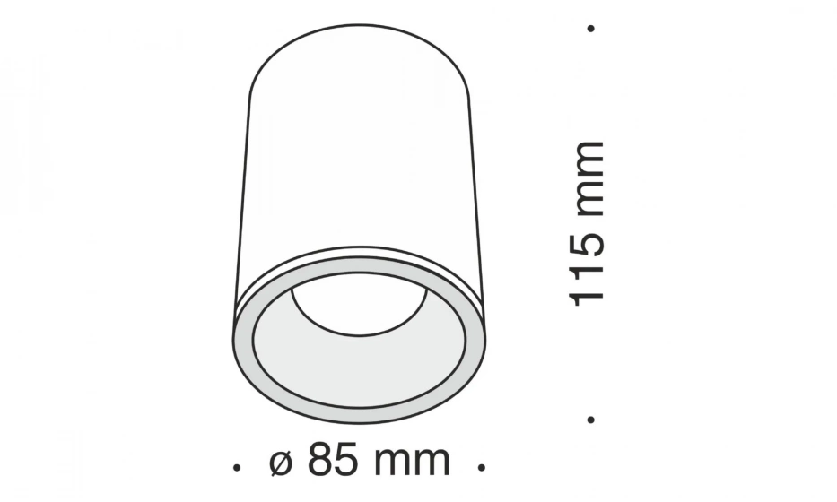 Потолочный Светильник Technical C029Cl-01W - фото 2